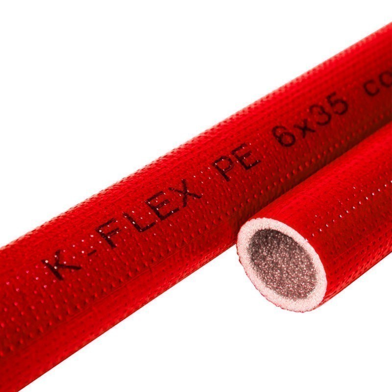 Трубка теплоизоляционная K-FLEX COMPACT RED, DN 22 толщина 13мм от -40 до +95°C длина 2м-1