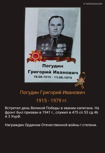 Погудин Григорий Иванович