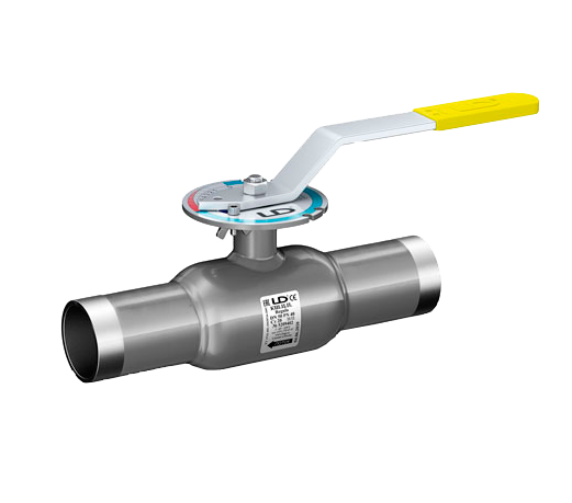 Кран стальной шаровой цельносварной LD Regula, DN 80 PN 25, 280мм, стандартнопроходной, приварной с ручкой купить в Екатеринбурге | "Проконсим"
