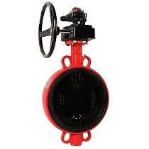Затворы чугунные дисковые DN 50-300 PN 16 межфланцевые с концевиками и чугунным диском с редуктором РАШВОРК купить в Екатеринбурге | "Проконсим"
