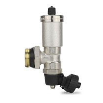 Конечные элементы для коллектора DN 25 PN 10 с автоматическими воздухоотводчиками и дренажными кранами Varmega купить в Екатеринбурге | "Проконсим"