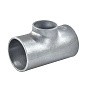 Тройник стальной Дн 159х4-133х4,5 (DN 150х125) переходной оцинкованный 2 исполнение ГОСТ 17376-2001 купить в Екатеринбурге | "Проконсим"