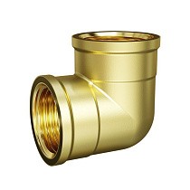 Угольники латунные DN 15-50 PN 40 муфта-муфта LD Pride купить в Екатеринбурге | "Проконсим"