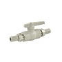Краны шаровые ПП DN 20-32 PN 25 с двусторонним разъемным соединением серые Valfex купить в Екатеринбурге | "Проконсим"