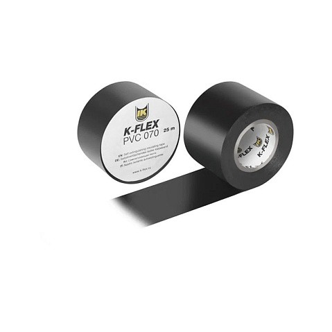 Лента теплоизоляционная K-FLEX PVC AT 070, DN 38, L = 25м, Tmax = 125гр. черный купить в Екатеринбурге | "Проконсим"