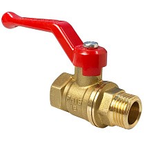 Краны латунные шаровые 11Б27фт1М DN 15-50 PN 25-40 рычаг муфта-штуцер Valfex.215.LR1 купить в Екатеринбурге | "Проконсим"