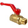 Краны латунные шаровые 11Б27фт1М DN 15-50 PN 25-40 рычаг муфта-штуцер Valfex.215.LR1 купить в Екатеринбурге | "Проконсим"