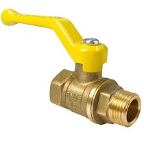 Краны латунные шаровые газовые 11Б27фтМ DN 15-50 PN 25-40 рычаг муфта-штуцер Valfex.272.LR3 купить в Екатеринбурге | "Проконсим"