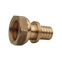 Муфты латунные для PEX труб DN 16-40 PN 16 с накидной гайкой под надвижную гильзу РосТурПласт купить в Екатеринбурге | "Проконсим"