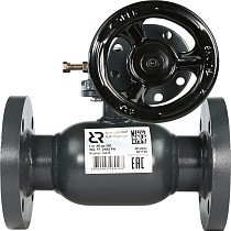 Краны стальные шаровые регулирующие DN 65-600 PN 25 цельносварные фланцевые с редуктором JIP-FF РИДАН купить в Екатеринбурге | "Проконсим"