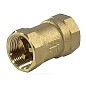 Клапан латунный обратный пружинный DN 25 PN 10, муфтовый, пластиковый шток купить в Екатеринбурге | "Проконсим"