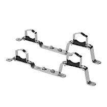 Кронштейн стальной Varmega VM15970 никелированный DN25 195-260мм регулируемый на 2 хомута для коллектора (2 шт.) купить в Екатеринбурге | "Проконсим"
