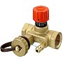 Клапан балансировочный USV-I Ду 20 PN16 латунный 2,5Kvs ручной муфта-муфта DANFOSS