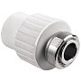 Муфта комбинированная ПП 20-1/2'' PN 25 с накидной гайкой белая РТП 10696 купить в Екатеринбурге | "Проконсим"