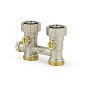 Узелы нижнего подключения VARMEGA VM138 DN20 прямой однотрубный 3/4''x3/4'' евроконус, с байпасом муфта-штуцер купить в Екатеринбурге | "Проконсим"