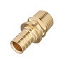 Муфта латунная для PEX труб 20-1/2'' с наружной резьбой MVI SF.420.0504 купить в Екатеринбурге | "Проконсим"