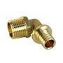 Угольник латунный для PEX труб 16-3/4'' PN 16 S-2,2мм под надвижную гильзу Valfex VF.453.AF купить в Екатеринбурге | "Проконсим"