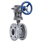 Затвор стальной дисковый DN 125 PN 25 до 425гр. с тройным эксцентриситетом фланцевый с редуктором Арма-Пром ЗПД-САЗ купить в Екатеринбурге | "Проконсим"