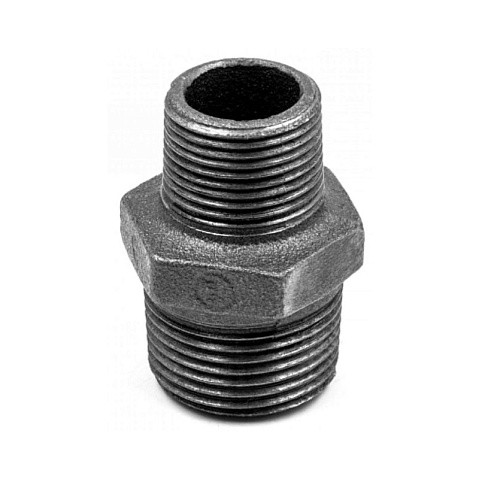 Ниппель чугунный DN50-25 PN16 шт-шт переходный Fittex Plus купить в Екатеринбурге | "Проконсим"