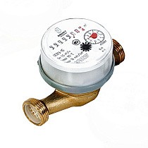  Счетчики горячей воды ОСВУ DN 15 PN 16 до 90гр. муфтовые Декаст (ПК Прибор) Qnom  м3/ч  (181100034) со склада Проконсим в Москве