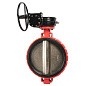 Затвор дисковый поворотный DN 400 PN 16 межфланцевый с диском из нержавеющей стали уплотнение-EPDM редуктор Рашворк 201 купить в Екатеринбурге | "Проконсим"
