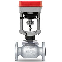 Клапаны стальные запорно-регулирующие 220 серии DN 15-80 PN 4 с электроприводом TW500  до 150гр. КПСР купить в Екатеринбурге | "Проконсим"