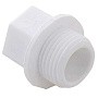Заглушка резьбовая ПП  1/2'' PN 25 с наружной резьбой белая VALFEX  купить в Екатеринбурге | "Проконсим"