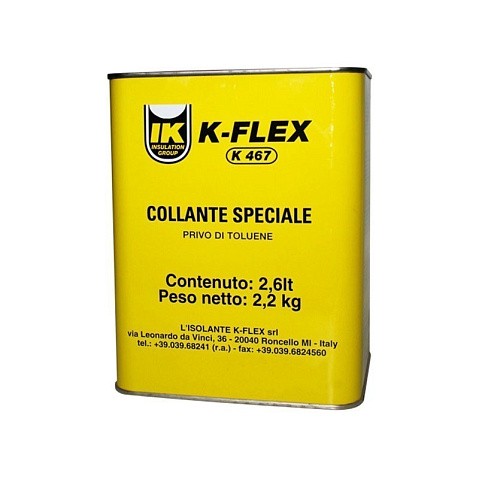 Клей K-FLEX 2.6 lt K 467 купить в Екатеринбурге | "Проконсим"