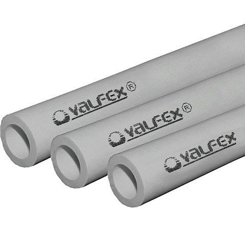 Труба Valfex SDR 11 PN 10 DN90 S-8,2мм L-8м серая купить в Екатеринбурге | "Проконсим"