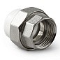 Муфта комбинированная ПП 20-3/4'' PN 25 с накидной гайкой белая Pro Aqua PA29010 купить в Екатеринбурге | "Проконсим"