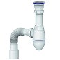 Сифон для умывальника Unicorn А220Р, 40х50 гибкий отвод, 1 1/2'' х40 пластиковая чаша купить в Екатеринбурге | "Проконсим"