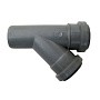 Тройник ПП для канализации косой 45гр. 50-50 Valfex