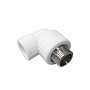 Угольник ПП 20-1/2'' PN 25 белый VALFEX Pro купить в Екатеринбурге | "Проконсим"
