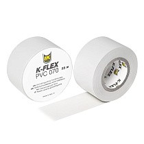 Лента теплоизоляционная K-FLEX PVC AT 070, DN 25, L = 25м, Tmax = 125гр. белый купить в Екатеринбурге | "Проконсим"