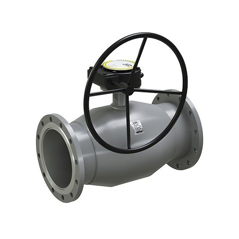 Кран стальной шаровой цельносварной LD Regula, DN 125 PN 25, 350мм, стандартнопроходной, фланцевый с редуктором купить в Екатеринбурге | "Проконсим"