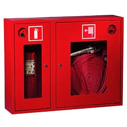 картинка Шкаф пожарный  ШПК-315 НЗК навесной закрытый красный (840х650х230) интернет-магазин оптовых поставок Проконсим являющийся официальным дистрибьютором в России 