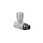 Вентиль для радиатора ПП 20-1/2'' PN 25 прямой с американкой белый РТП 10531 купить в Екатеринбурге | "Проконсим"
