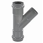 Тройники НПВХ раструбные SDR26 45гр. DN 110-160 PN 10 Хемкор купить в Екатеринбурге | "Проконсим"