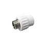 Муфта комбинированная ПП 32-1'' PN 25 с наружной резьбой белая VALFEX Pro купить в Екатеринбурге | "Проконсим"