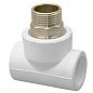 Тройник комбинированный ПП 40-1 1/4'' PN 25 под ключ с наружной резьбой белый РТП 10760 купить в Екатеринбурге | "Проконсим"