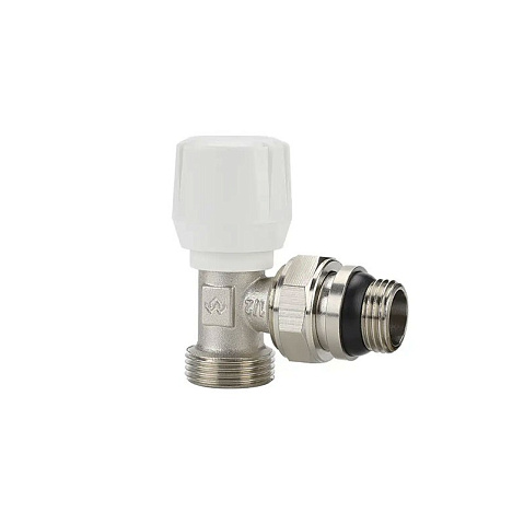 Клапан радиаторный VARMEGA VM10012 DN15x20 PN10 угловой евроконус G-1/2''х3/4'' с уплотнением штуцер купить в Екатеринбурге | "Проконсим"