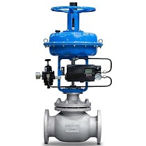 Клапаны стальные запорно-регулирующие DN 15-80 PN 4 с пневмоприводом МА-С-350-25-3-У1 без ручного дублера КПСР купить в Екатеринбурге | "Проконсим"