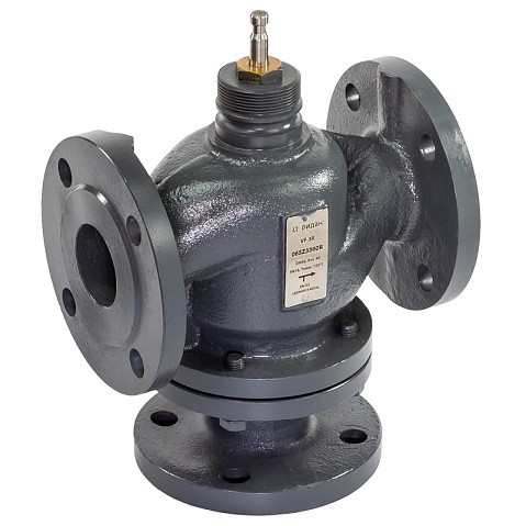 Клапан чугунный регулирующий DN 80 PN 16 под привод 100kv фланцевый до 150гр. РИДАН VF-3R 065Z3362R купить в Екатеринбурге | "Проконсим"