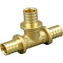 Тройники латунные для PEX-PEX труб DN 16-32 PN 10 переходные под надвижную гильзу ONE PLUS купить в Екатеринбурге | "Проконсим"