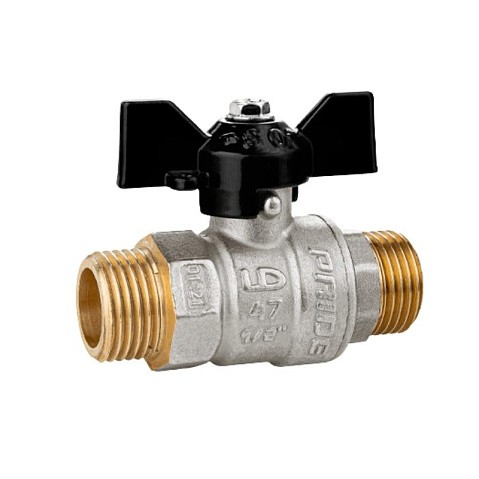 Краны латунные шаровые DN 15-25 PN 40 никелированные бабочка штуцер-штуцер LD Pride 47.304 купить в Екатеринбурге | "Проконсим" Краны латунные шаровые DN 15-25 PN 40 никелированные бабочка штуцер-штуцер LD Pride 47.304 купить в Екатеринбурге | "Проконсим"