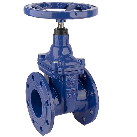 Задвижка чугунная DN 300 PN 10 с обрезиненным клином EPDM до 90гр. Рашворк 100-300-10 купить в Екатеринбурге | "Проконсим" (920150033)