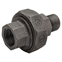 Американка чугунная DN 15-50 PN 16 муфта-штуцер с плоской прокладкой Fittex Plus купить в Екатеринбурге | "Проконсим"