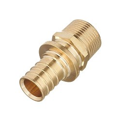  Муфта латунная под надвижную гильзу PEX-НР 25-1/2'' MVI SF.420.0604 (922102205) со склада Проконсим в Екатеринбурге