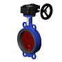 Затвор дисковый поворотный DN 300 PN 16 межфланцевый с диском из чугуна уплотнение-EPDM редуктор Tecofi VPI4448 купить в Екатеринбурге | "Проконсим"