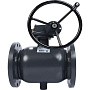 Кран стальной шаровой цельносварной DN 300-250 PN 25 стандартнопроходной фланцевый 750мм с редукт. RJIP-FF РИДАН 065N0366GR купить в Екатеринбурге | "Проконсим"